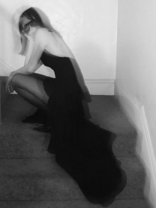 YSL BEHAVIOR IN A ZARA DRESS